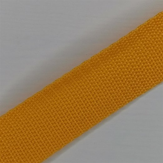 Gurtband Poly 30mm gelb