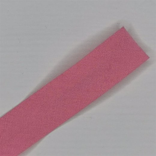 Schrägband 18mm rosa