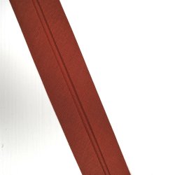 Schrägband rostfarben 30mm BW/Poly