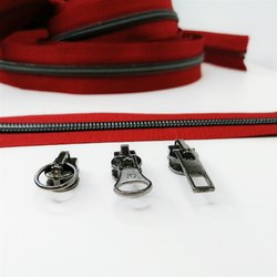 1m RV 5mm bordeaux titan + 3 Zipper