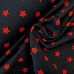 Jersey rote Sterne auf marine